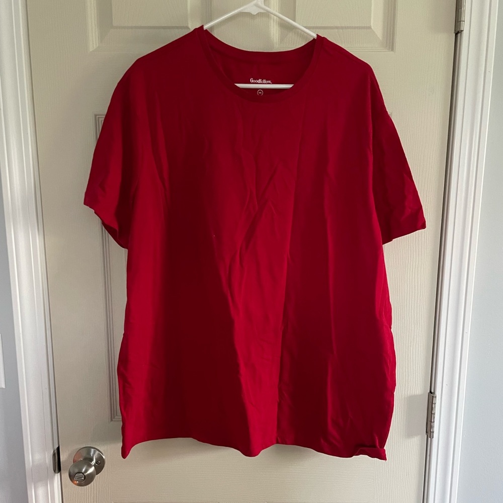 Red Men’s T-Shirt, XXL